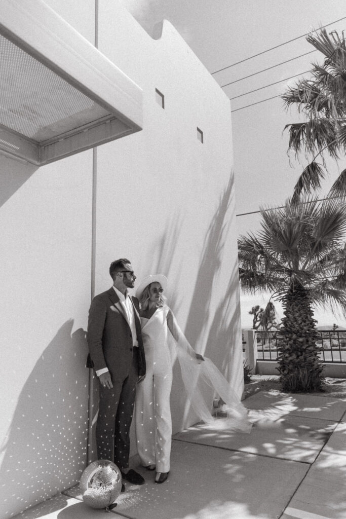 Editorial wedding photography in Joshua Tree, California