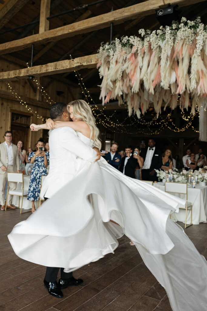 Devil's Thumb Ranch wedding reception