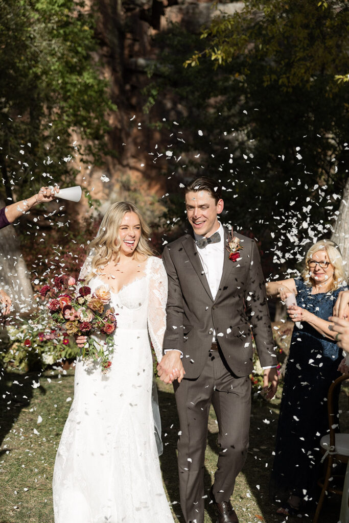 Luxury Colorado Wedding at Planet Bluegrass with Fall Colors