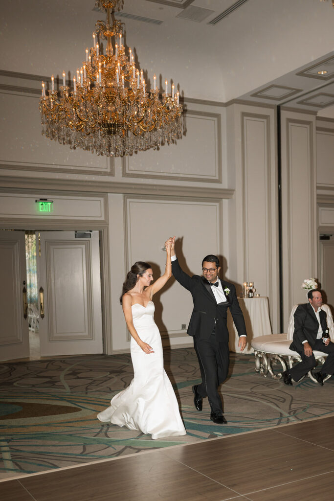 Wedding reception inside the Grand Bohemian Hotel in Mountain Brook