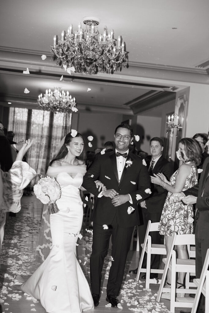 Wedding ceremony inside the Grand Bohemian Hotel in Mountain Brook