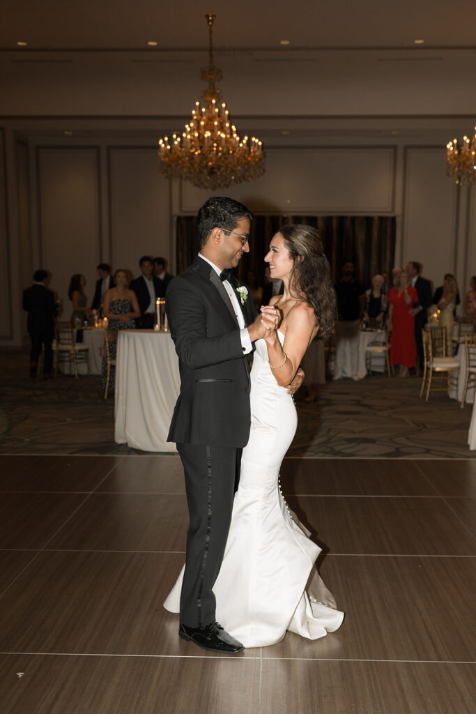 Wedding reception inside the Grand Bohemian Hotel in Mountain Brook