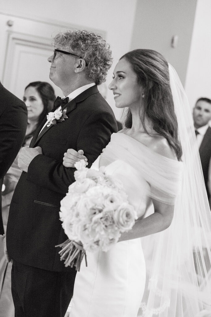 Wedding ceremony inside the Grand Bohemian Hotel in Mountain Brook