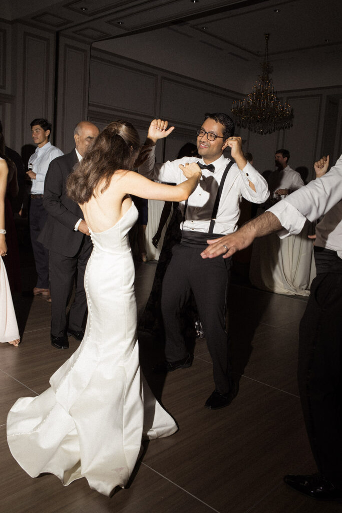 Wedding reception inside the Grand Bohemian Hotel in Mountain Brook