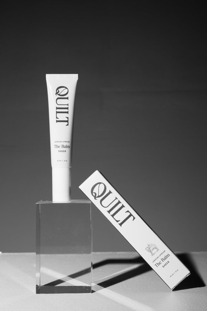 Lip gloss product photography