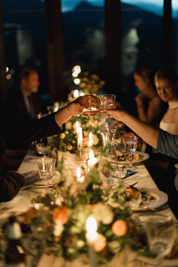 Silverthorne, Colorado wedding reception