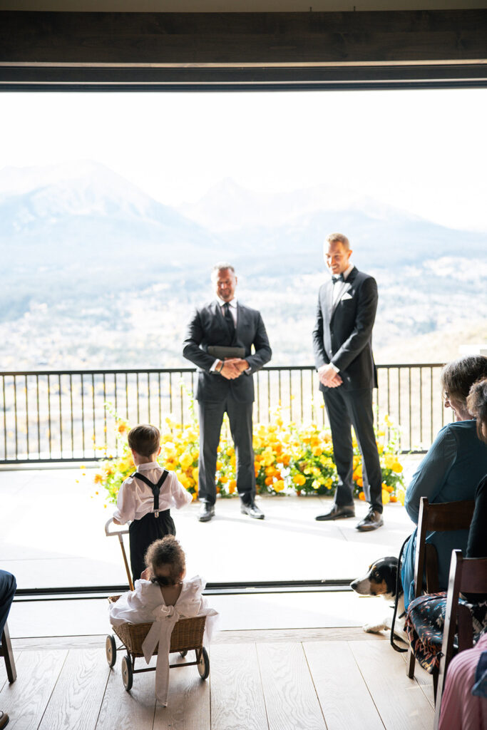 Silverthorne, Colorado Airbnb wedding
