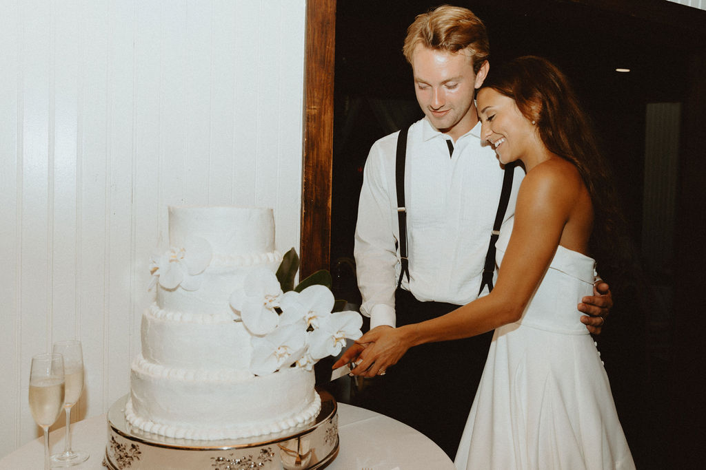 Magnolia Plantation wedding reception in Charleston, South Carolina