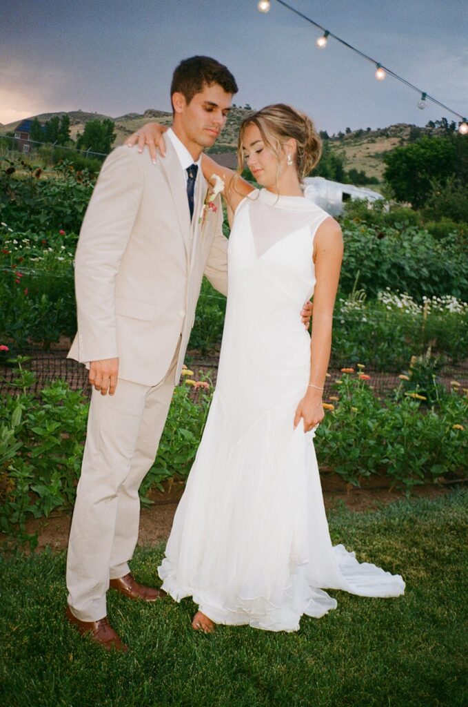Film wedding photography in Colorado