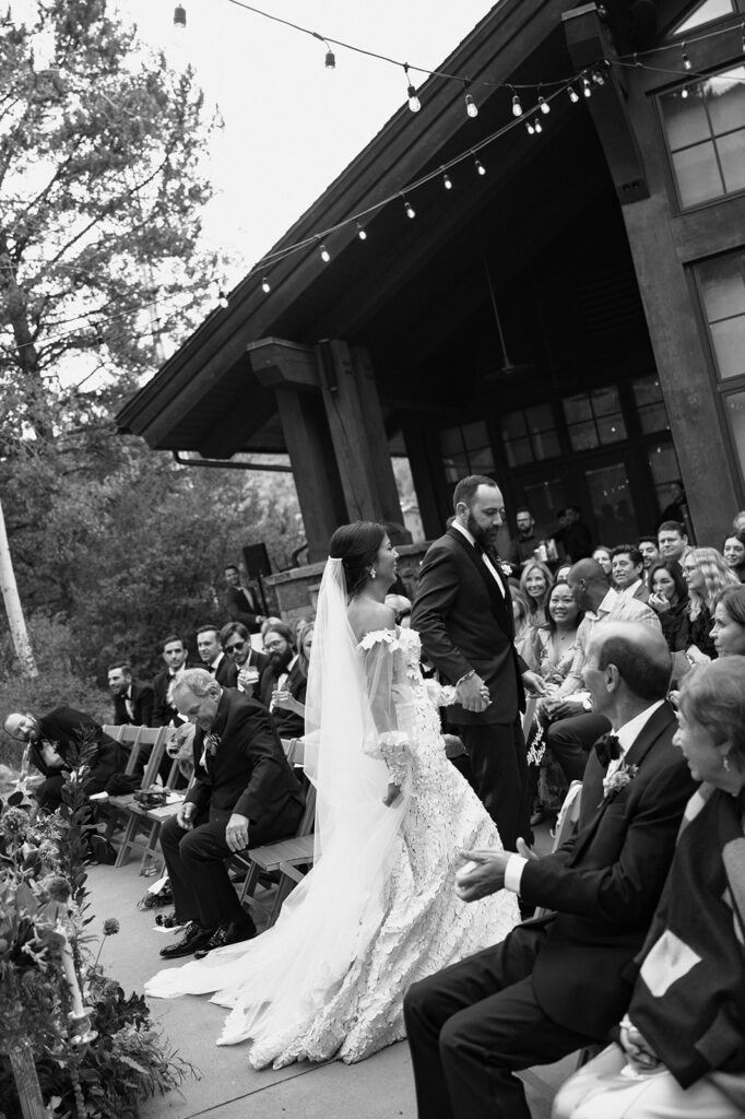 Traditional Persian wedding ceremony at Donovan Pavilion in Colorado