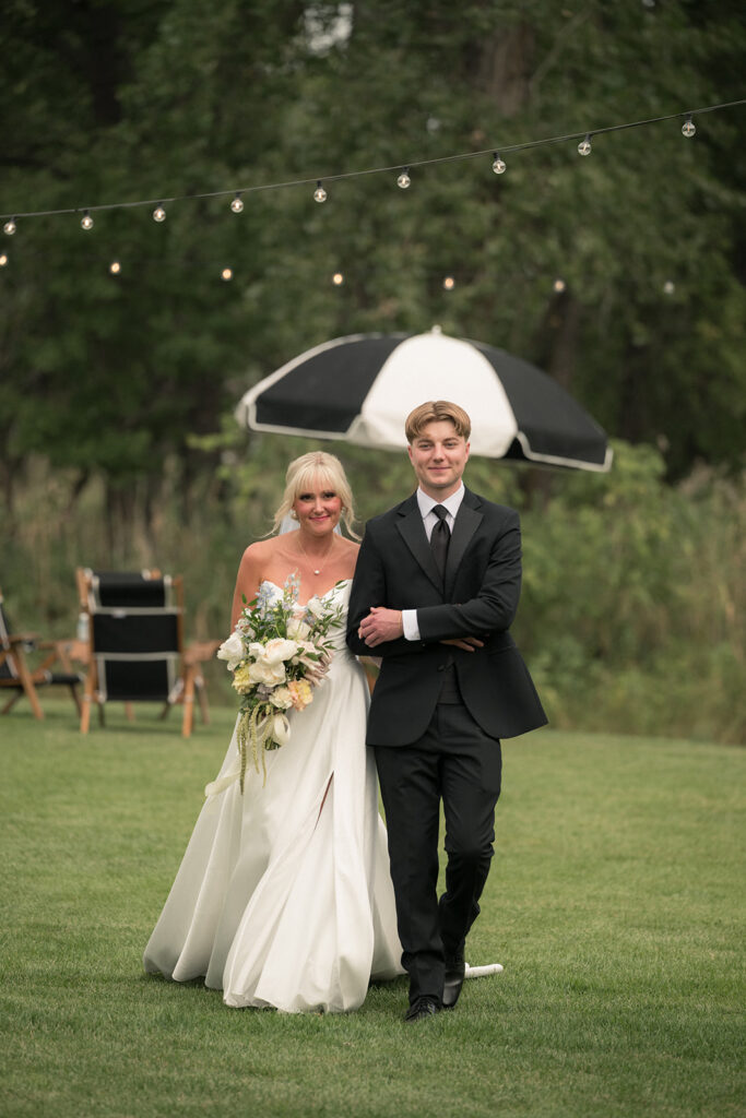 A Salt and Acres wedding ceremony in Colorado