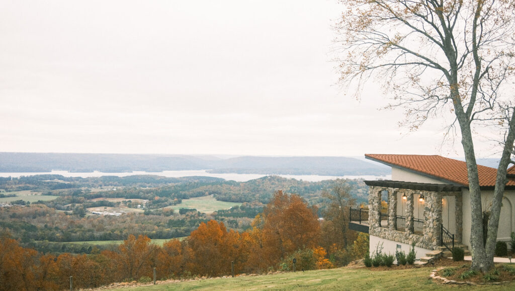 The view from the yard of Stone Haven Event Venue in Alabama